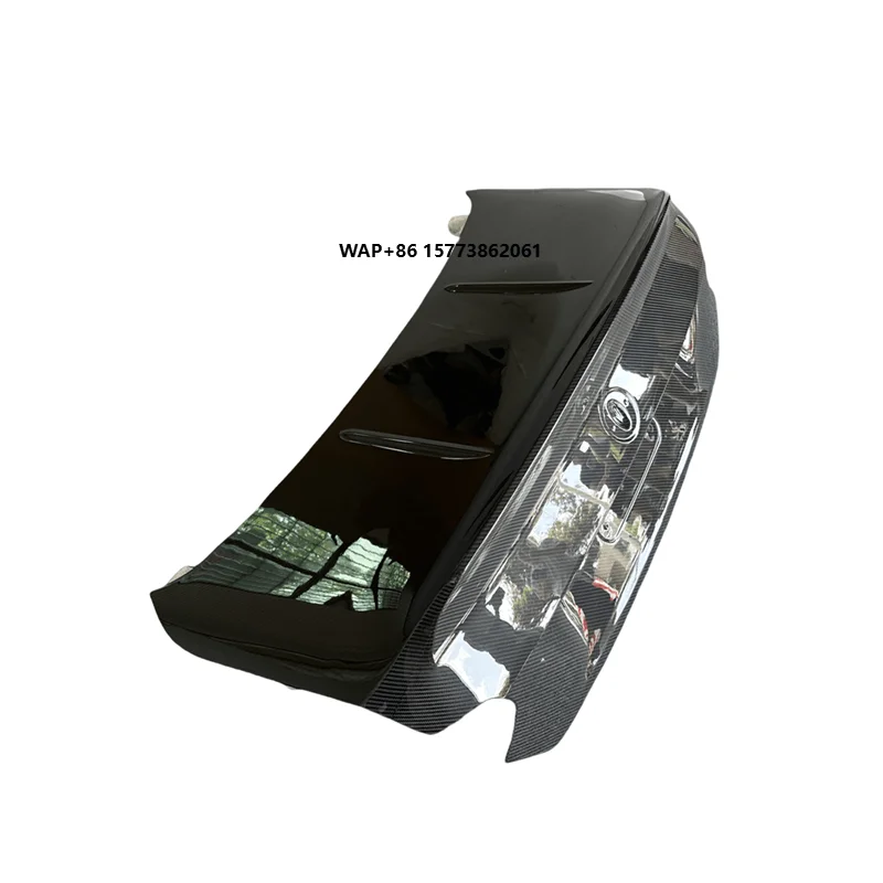 

Carbon Fiber CSL Style Trunk Lid Cover for BMer G42 G87 M2 2023+ Car Replacement Rear Trunk Lid