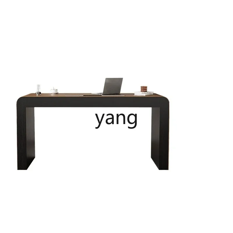 

LH light luxury modern home study desk simple high-end workbench computer desk