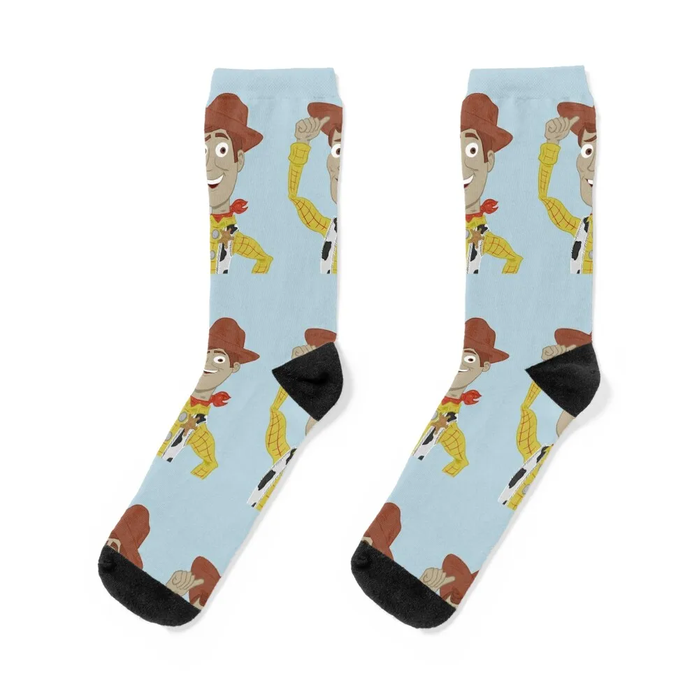 

Cowboy Toy Socks fashionable cycling Women Socks Men's