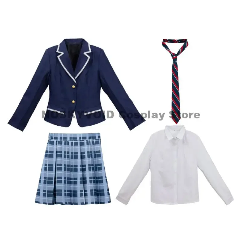 

CyColful Stage! Shiraishi, униформа для косплея, юбка, парик виртуального идола, головные уборы PJSK, яркий плохой отряд, костюм для средней школы Kamiyama