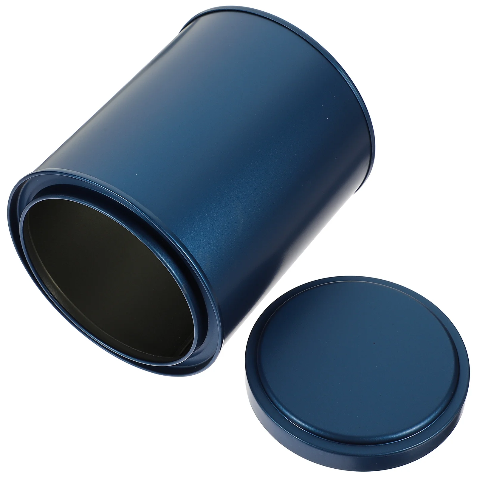 

Premium Tea Canister for Herbal Teas Nuts and Dried Fruits Storage Sealing Multi-Function Tinplate Container Household Desktop