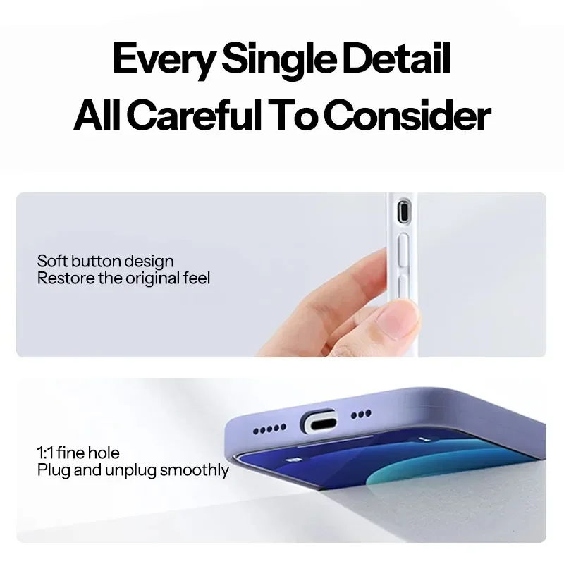 حافظة سائل من السيليكون الناعم المتدفق لهاتف آيفون 16 15 14 13 12 11 Pro Max Plus مغناطيسية لهاتف Magsafe غطاء ملون بني