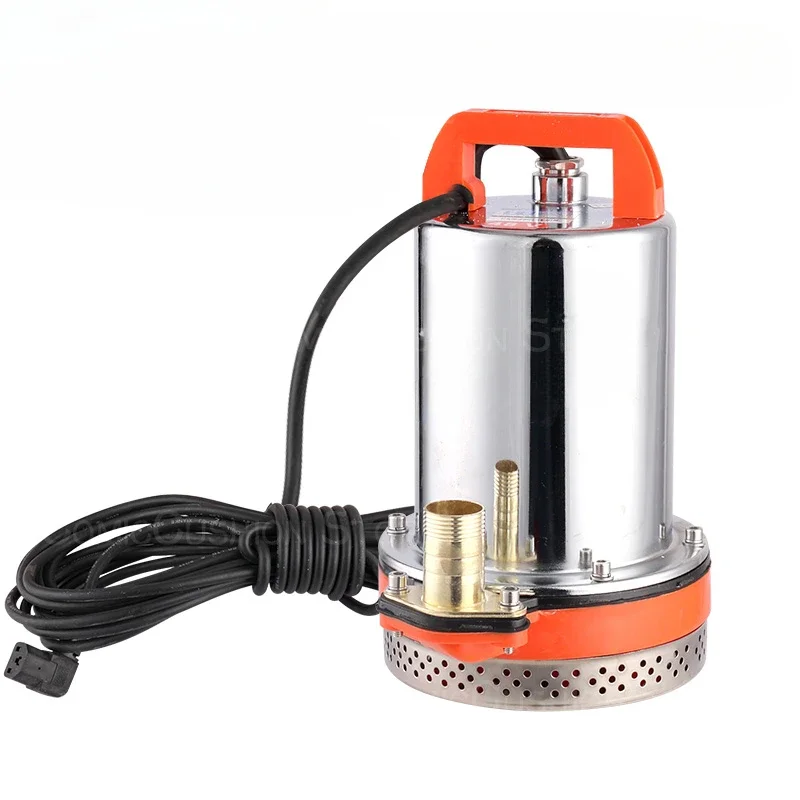 Watering DC submersible pump agricultural battery pumping machine 12V /24v 280 watts 2.5 meters cable