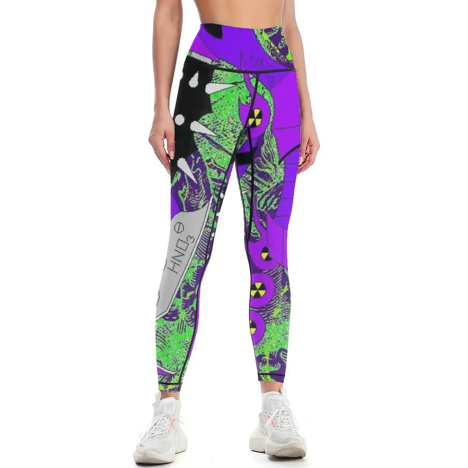

Mechanical Plague Virax Leggings Women sportwear Sports pants for trousers flared Womens Leggings