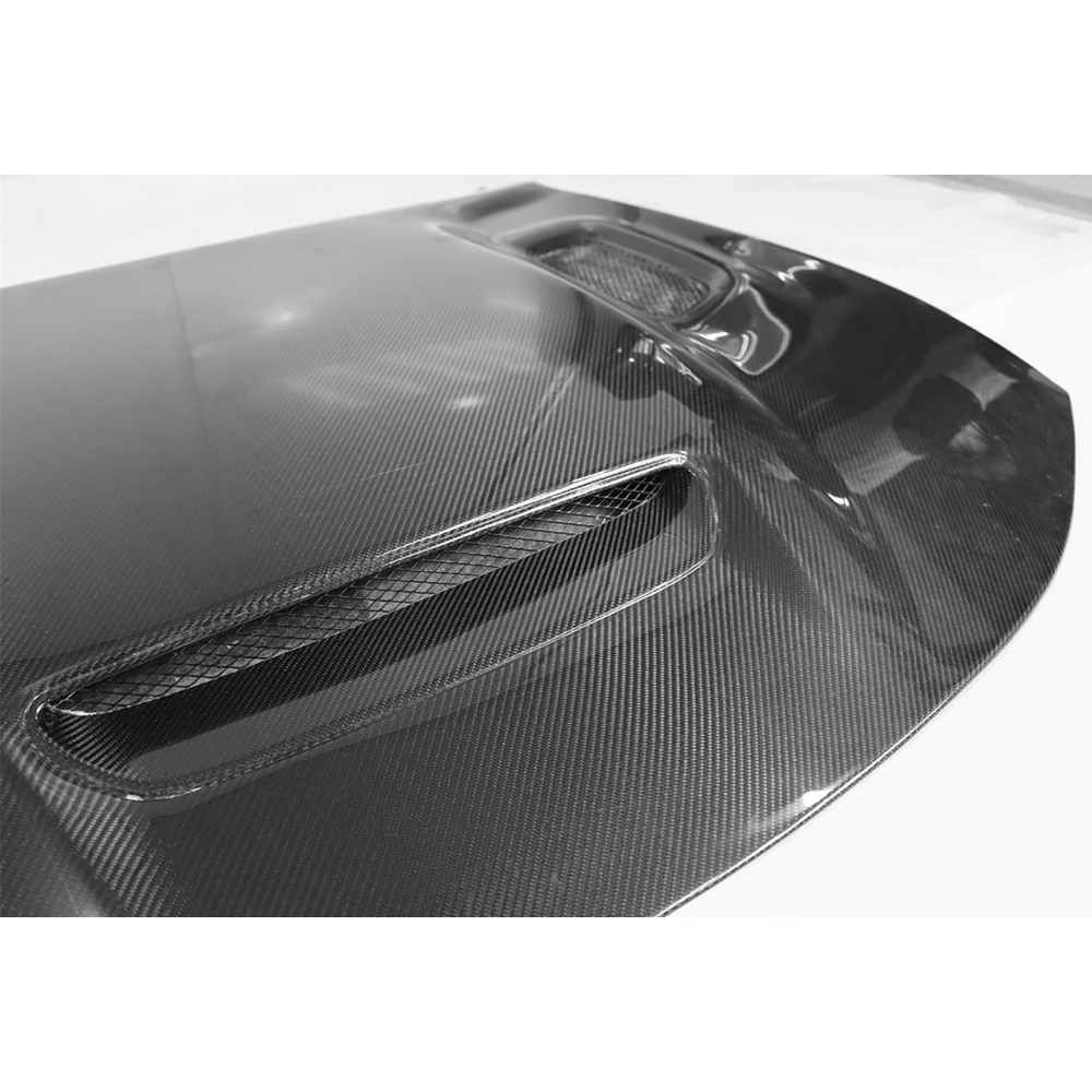 Carbon Fiber For Dodge Charger 2015 2016 2017 2018 2019 2020 2021 2022 2023 2024 Front Bonnet Engine Hood ,Perfect Fit