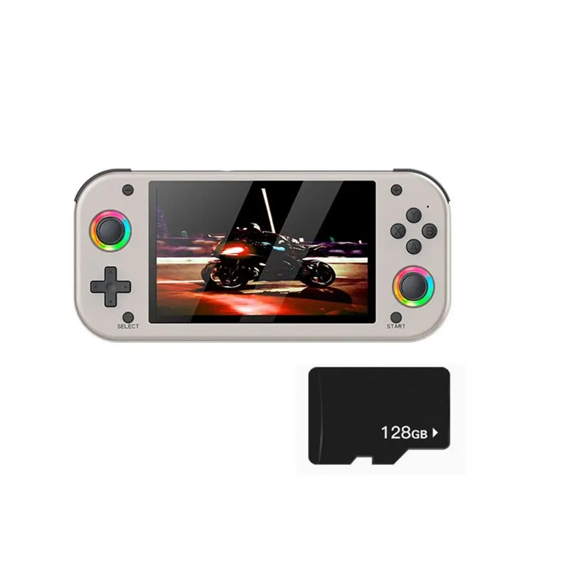 

A99E-M26 Pocket Retro Handheld Game Console 5.1 Inch Screen 128GB Open Source Linux Video Player Supports 30+ Simulators
