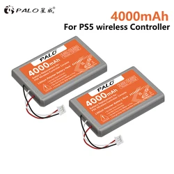 Bateria kontrolera PALO PS5 zastępuje 4000 mAh dla Sony PlayStation 5 LIP1708 Dualsense CFI-ZCT1W CFI-ZCT1J kontroler bezprzewodowy