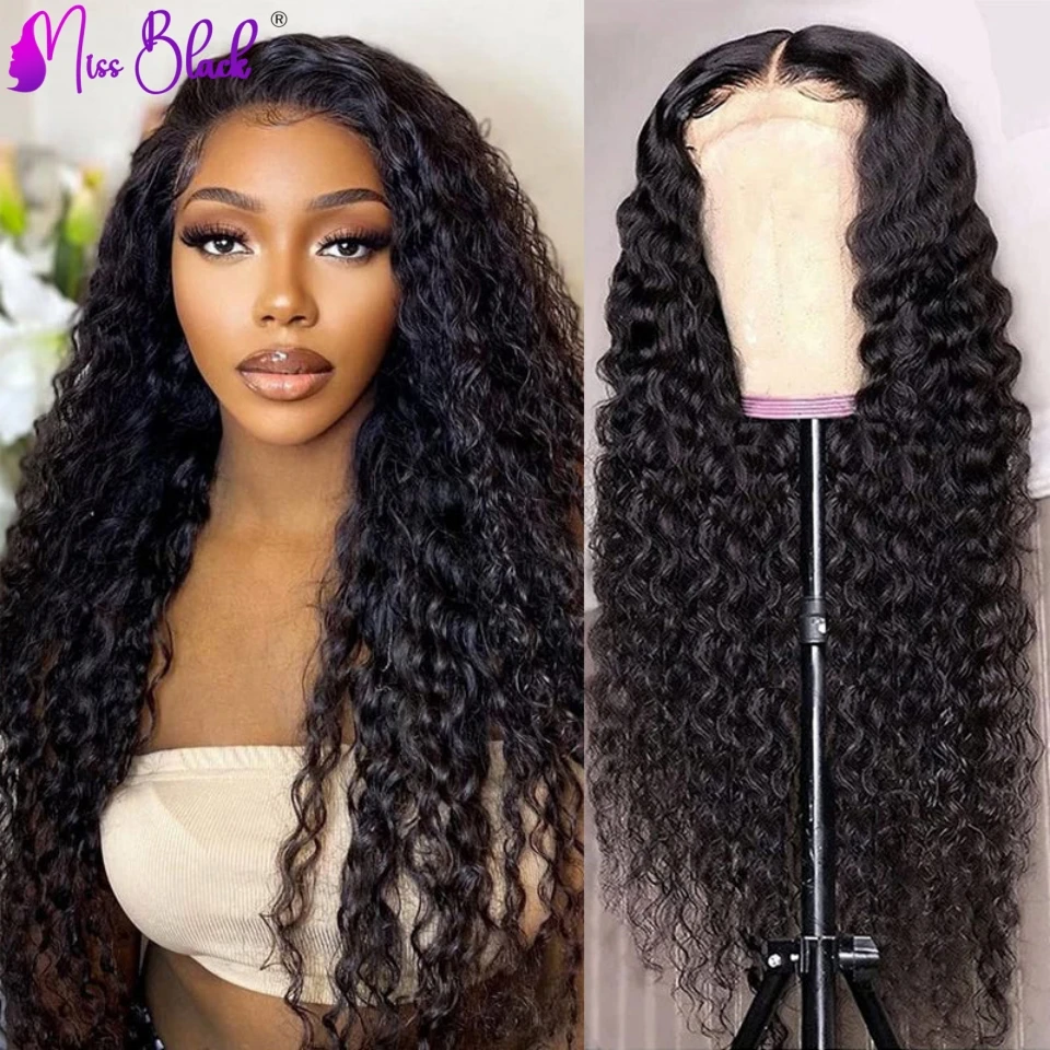 

13x4 13x6 Deep Wave Lace Front Human Hair Wigs For Fashion Women 4x4 5x5 Lace Closure Curly Brazilian Remy Hair Wig 180% Density