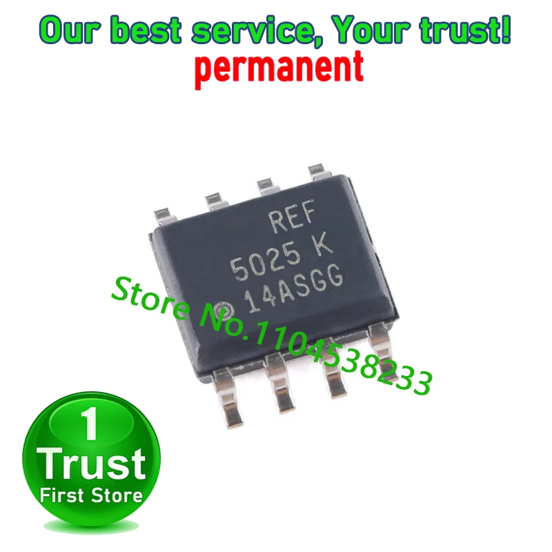REF5025I REF5025IDR REF5025 REF5025AIDR  SOP-8  Trust First   in stock 10pCS/LOT