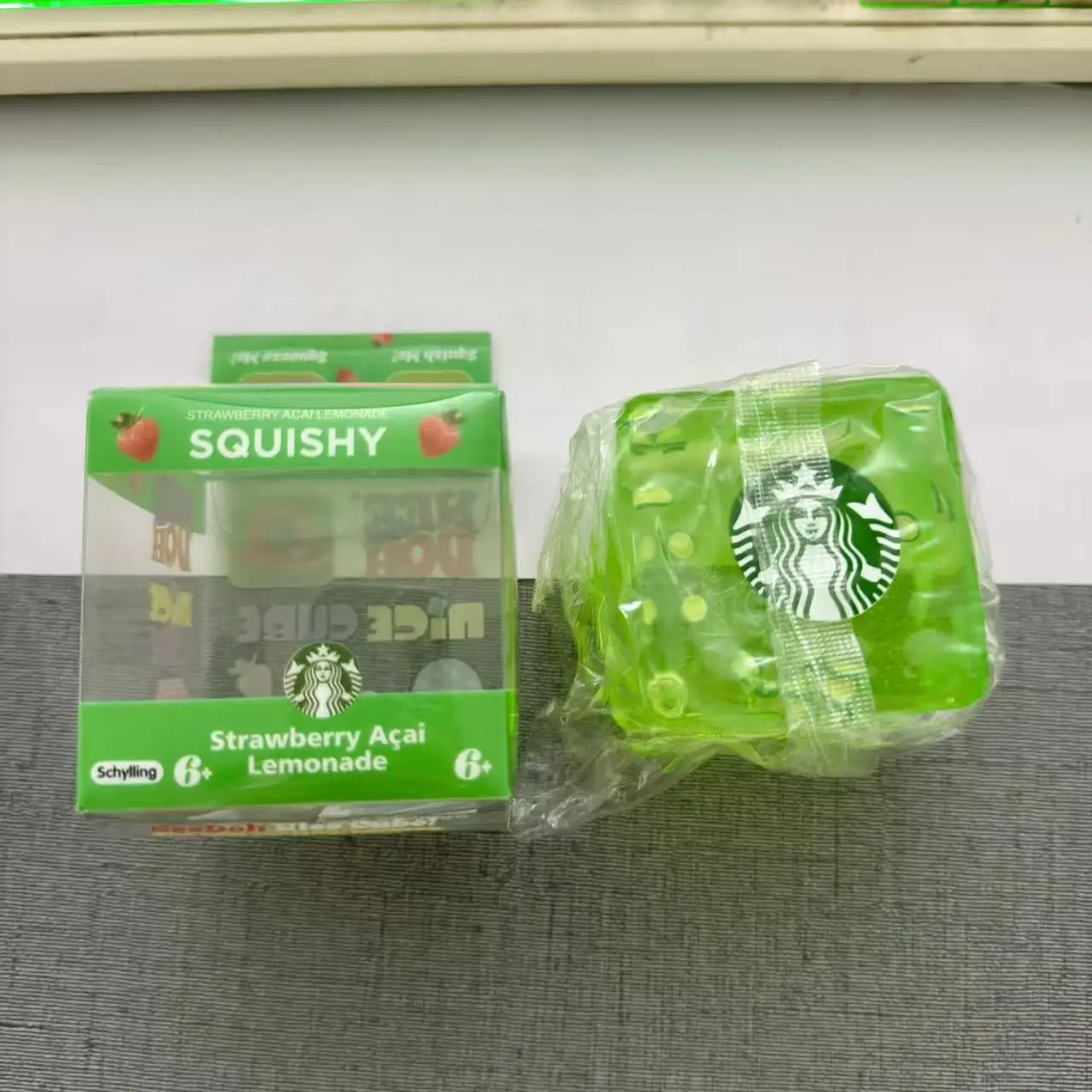 NiceCube NeeDoh Maltose Eiswürfel Squishy Schylling Stressabbau-Quetschspielzeug Weiches Fidget Sensorisches Entspannungsspielzeug als Geschenk – Detail 6