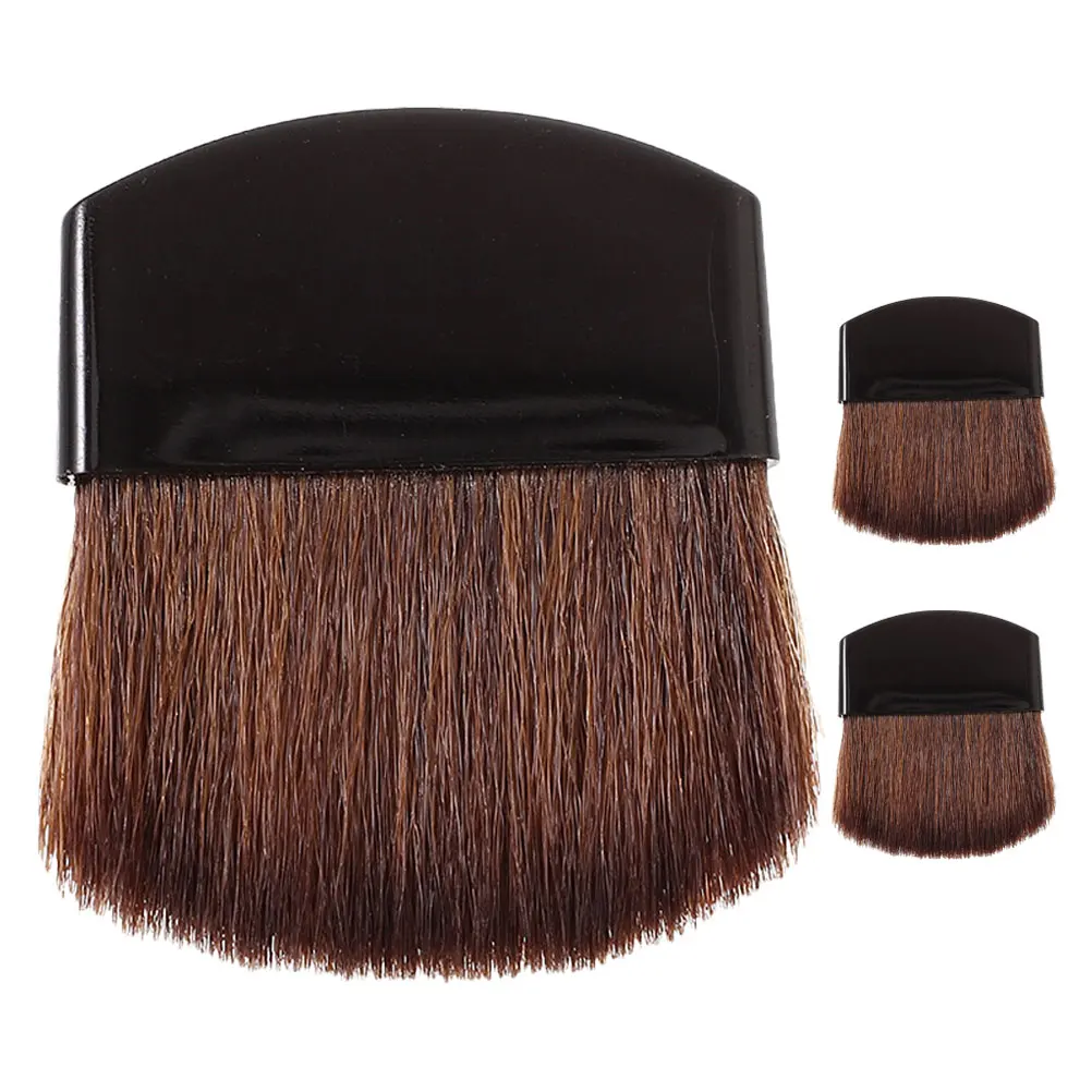 

3 Pcs Makeup Brush Face Powder Eyeshadow Care Concealer Sponge Plastic Blending for
