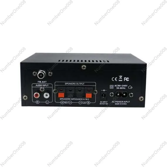 

Усилитель Bluetooth 5.0, 45 Вт x 2-канальный цифровой стерео аудиоусилитель мощности с портом USB/SD, для домашних динамиков