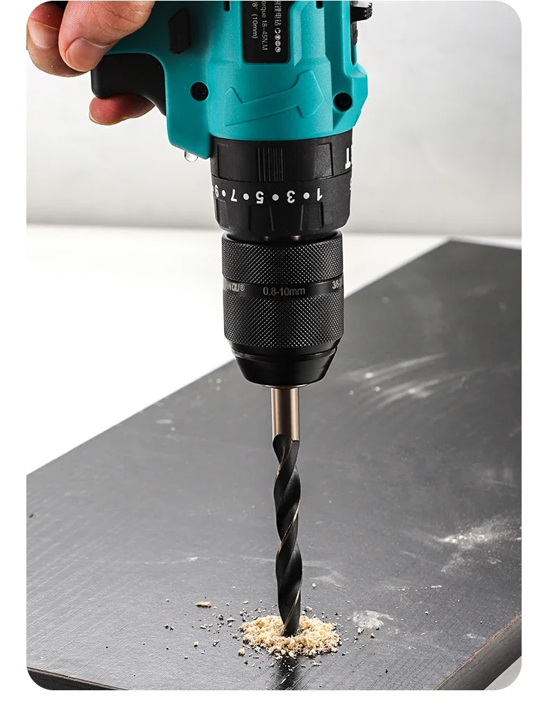 Schlüsselloses Bohrfutter, Schnellwechsel-Adapter, 1/2 3/8 UNF-Halterung, 2~13mm 0.8~10mm, selbstspannende Bohrfutter für Schraubendreher und Bohrer – Detail 15