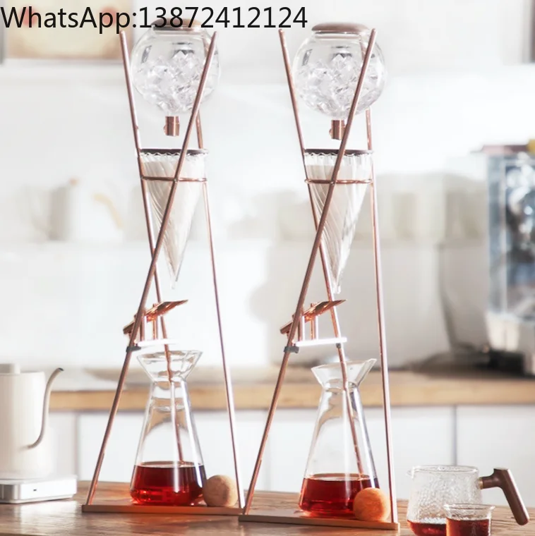 

ZeroHero Dingyuan Deluxe 800ml Japanese Commercial Ice Drip Tower Glass Iced Industrial Cold Brew Coffee Maker