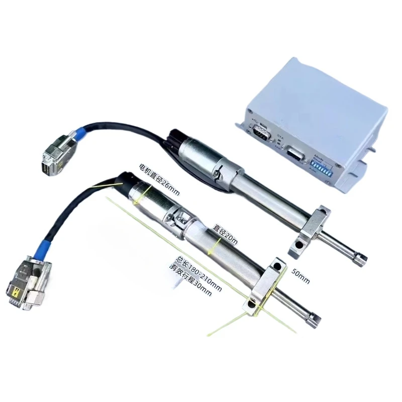 PI MP-20 C-863 High Precision Linear Actuator 0.1μm Resolution 30mm Stroke