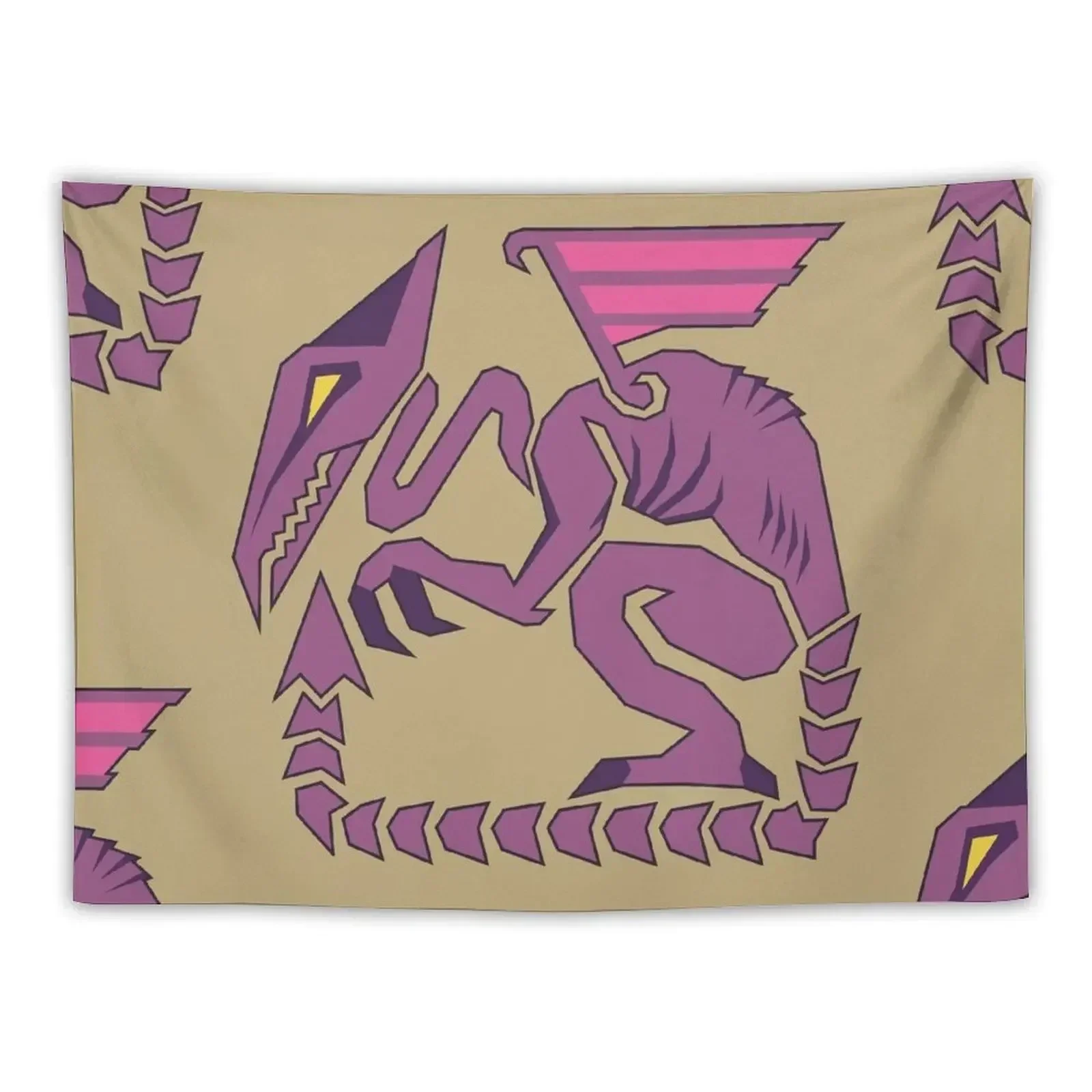 Metroid Hunter Series: Ridley Tapestry Cute Decor Bathroom Decor Tapestry