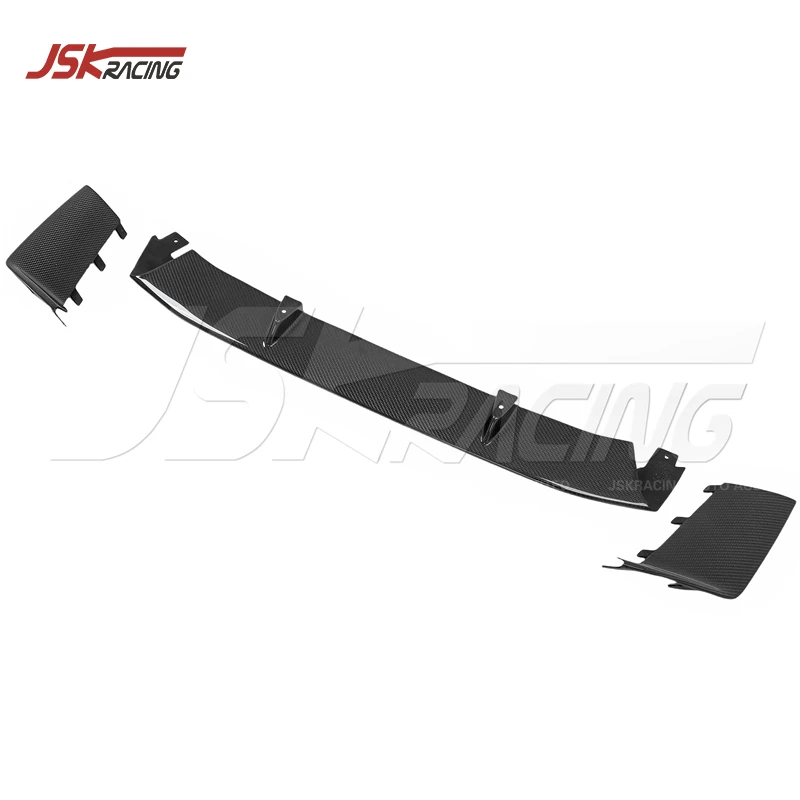 

Carbon Fiber With Front Caps For 2013-2018 Audi RS6 Car Bumper Lip Modified Upgraded Style