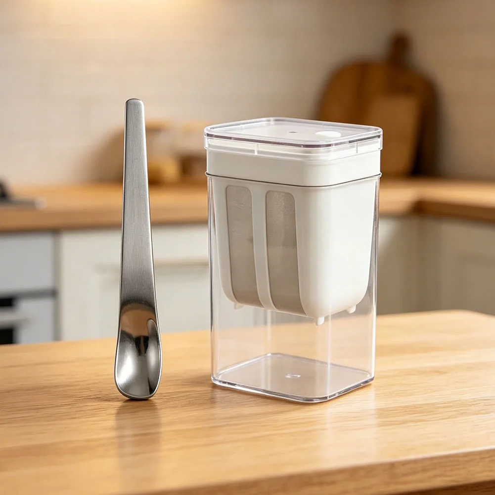 For Greek Yogurt Making Cheese Strainer Yogurt Filter For Breakfast Preparation White Multifunctional Yogurt Filter