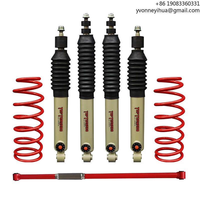 

Внедорожный 2-дюймовый подъемный комплект с мягкими и жесткими регулируемыми амортизаторами 4X4, подходит для Mitsubishi Pajero V26/V43/V45