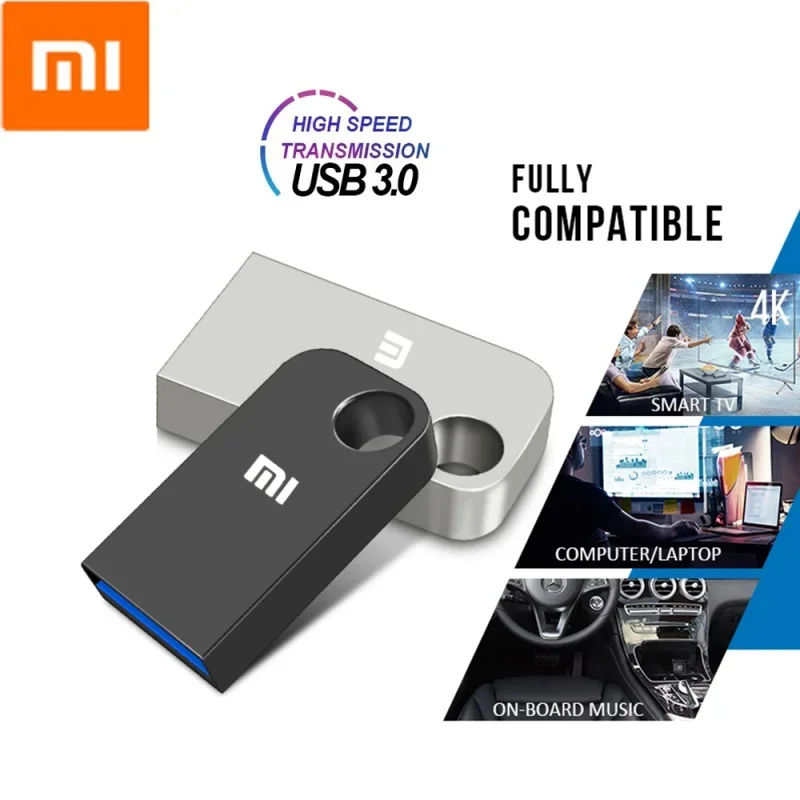 Xiaomi-Clé USB portable de type C, clé USB 512, clé USB en métal étanche, haute vitesse, disque U, 2 To, 1 To, 3.0 Go, 2024