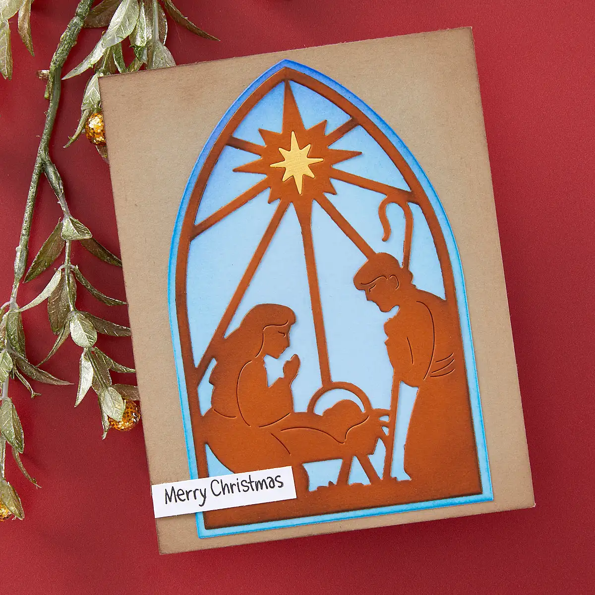 2024 September New Christmas Morn Nativity Frame Star Etched Metal Cutting Dies Scrapbooking For DIY Greeting Card Making