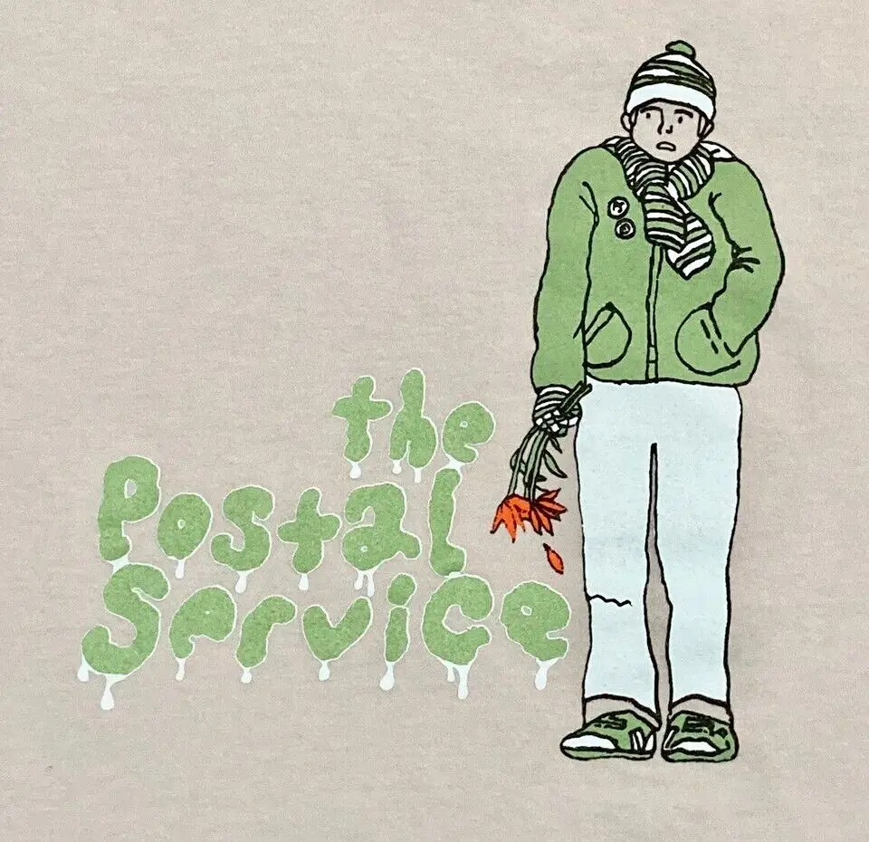 Custom TshirtThe Postal Service 2001 Tour Band Cotton Gift For Fan S to 5XL T sh