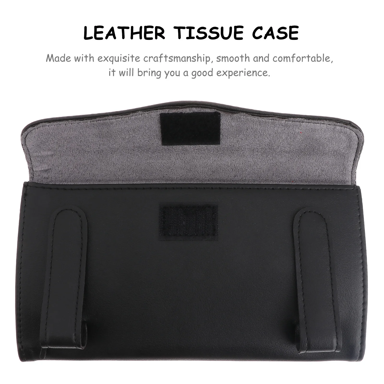 

Tissue Case Car Visor Tissue Holder Simple Durable Rhinestone Design Interior Match Quick Fix Sun Visor Napkin Holder