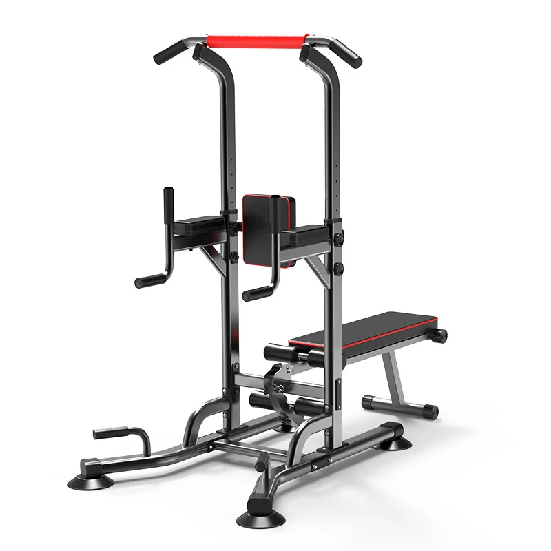 Multi-function Adjustable Single Parallel Bars Fitness Equipment 6206B Indoor Horizontal Bar Pull-ups Slip Resistant Bars