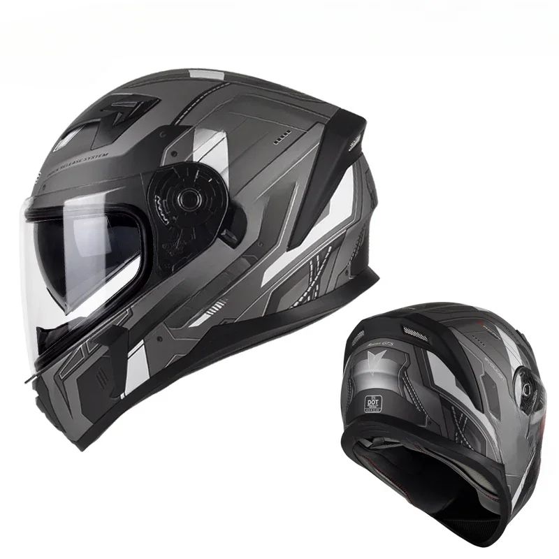 

Motorcycle Helmet, Men's and Women's Bluetooth, All Season Universal Retro Personalized Anti Fog Motorcycle