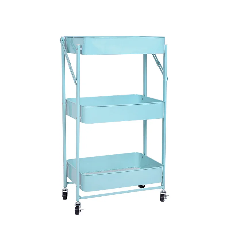 Floor to Ceiling Bookshelf, Multi-Layer Snack Storage Bed, Removable Storage Rack, Kitchen Trolley