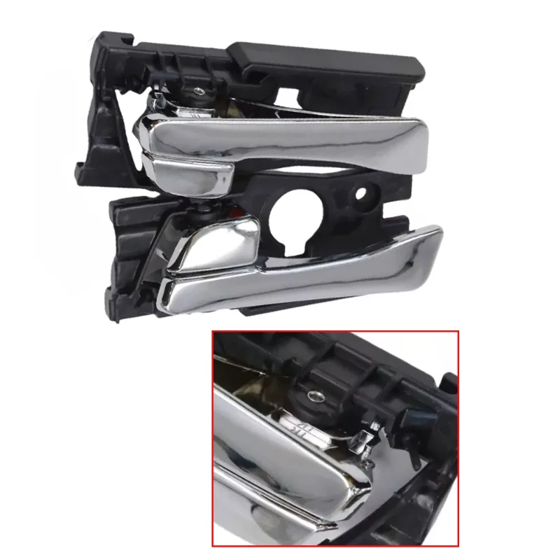 83610-1R000 83620-1R000 For Hyundai Accent 2012 2013 2014 2015 2016 2017 Front/Rear Car Interior Door Handles Left&Right Chrome