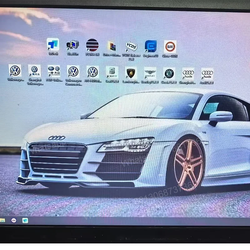 The SSD with the latest specialized software for BE-NZ BM-W AU-DI VW   JLR MAXUS Pors-che