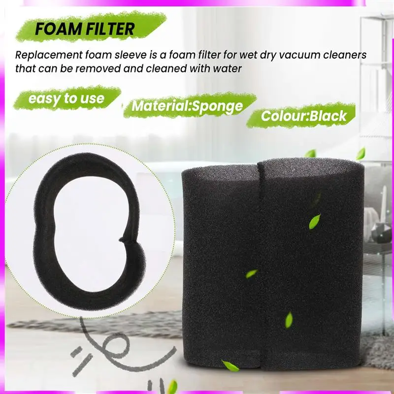 N98R 2 個ウェットおよびドライフォームフィルターケルヒャー WD NT シリーズアクセサリー MV1/WD1 /WD2 WD3 2.683-016.0