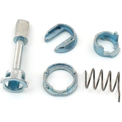 1set New Zinc Alloy Front Left/Right Door Lock Cylinder Repair Kit 6N0837223A for Polo 1994-2001