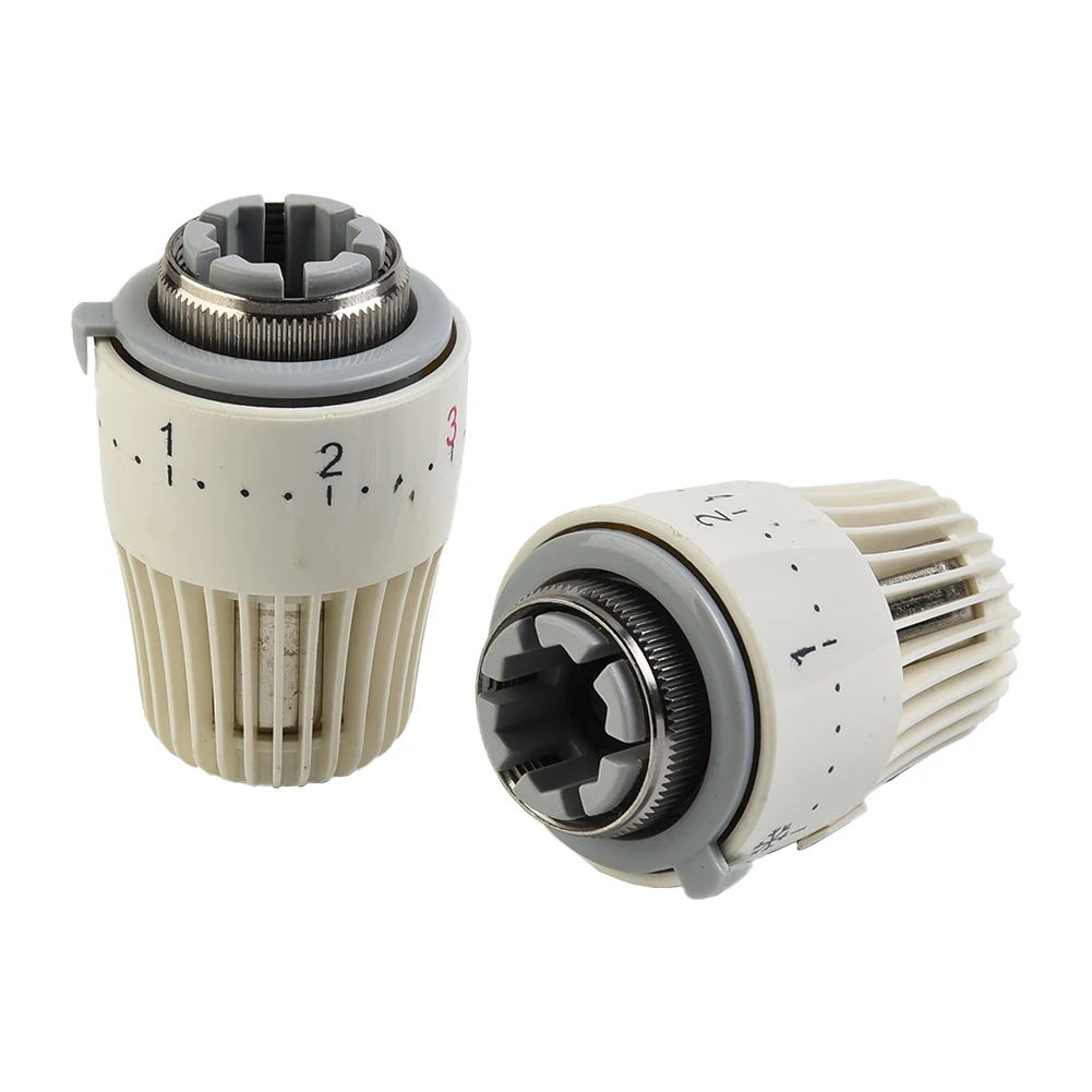 Radiator Thermostatic Head Heater Control Thermostat Tools Valve Heads, 2pcs, Efficient Temperature Regulation