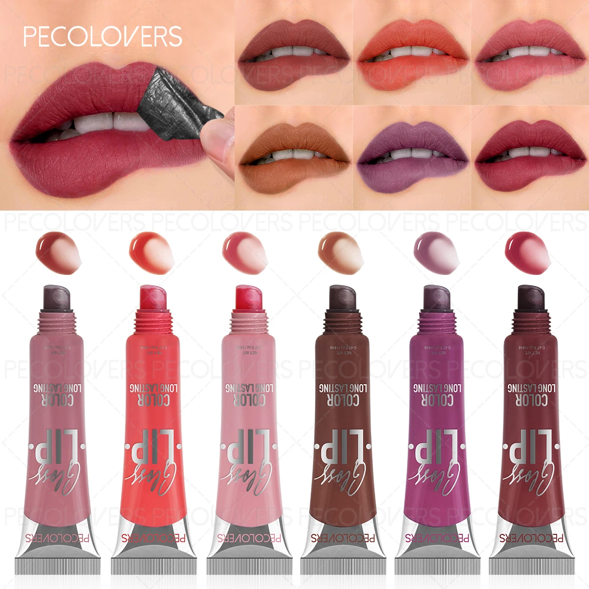 Tattoo Gloss Lipstick,Matte Finish，Long Lasting，Waterproof,Lip Gloss，Perfect Gift for Women