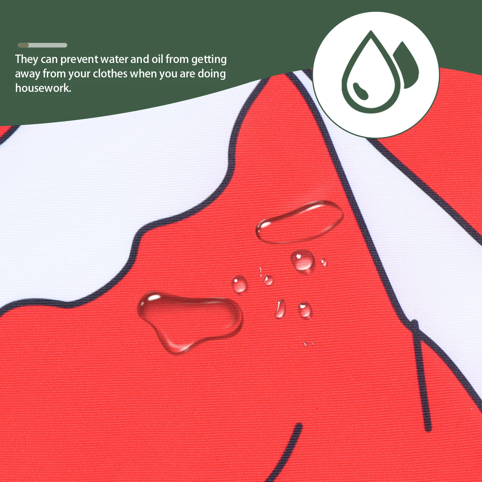 

3Pcs Xmas Aprons Waterproof Cooking Aprons Kitchen Chef Work Use Decorative Supplies Chef Apron Kitchen Apron Xmas Supply