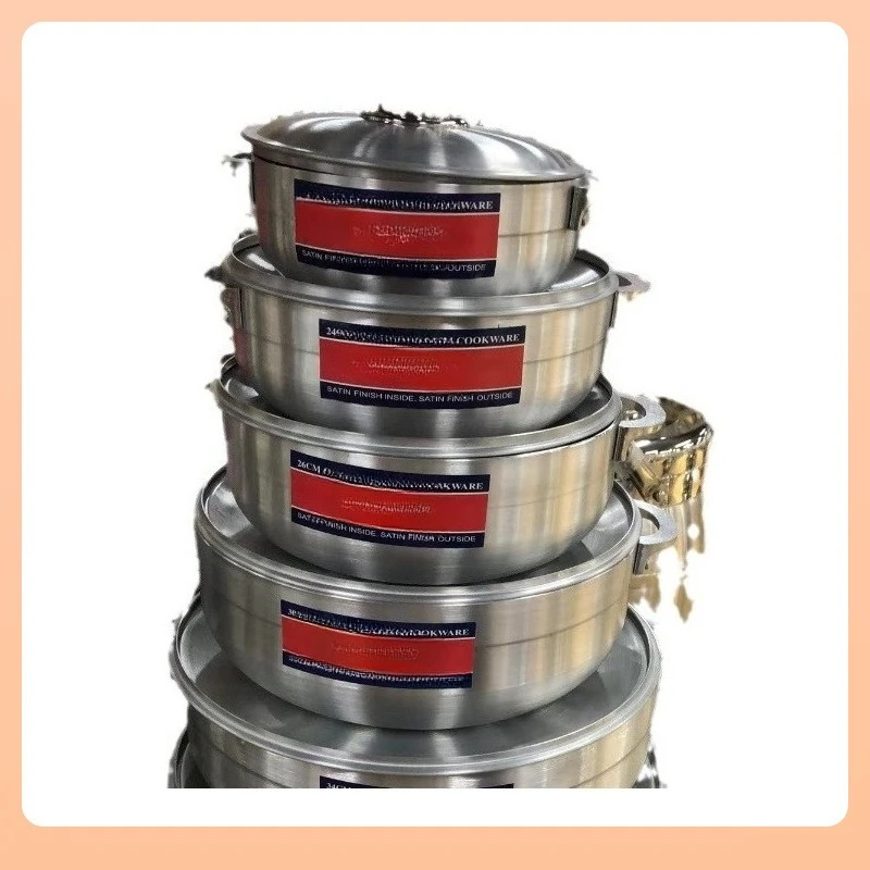 

Sanding pot 6-piece set, soup pot set 20/24/26/30/34/36 cm