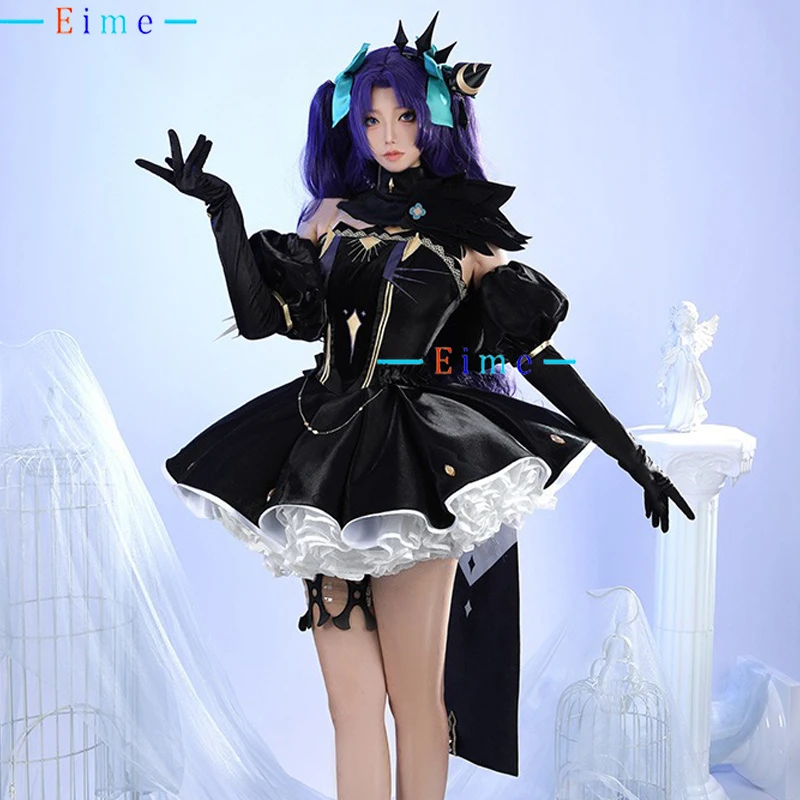 

Game FGO Ereshkigal Cosplay Costume Women Fancy Party Dress Black Suit Anime Clothing Halloween Carnival Uniforms Custom Made