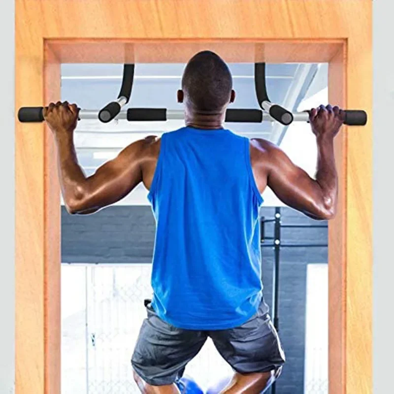 Indoor Fitness Equipment Door Frame Single and Double Bar Pull Up Device on The Door Parallel Bars Portable Fitness Equipment