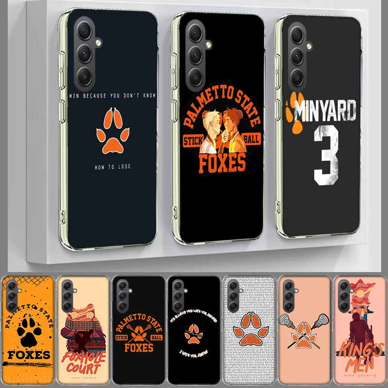 Andreil All for the Game Palmetto State Foxes Cover Phone For Samsung Galaxy A70 A50 A40 A30 A20E A10 A71 A51 A41 A31 A21S A11 A