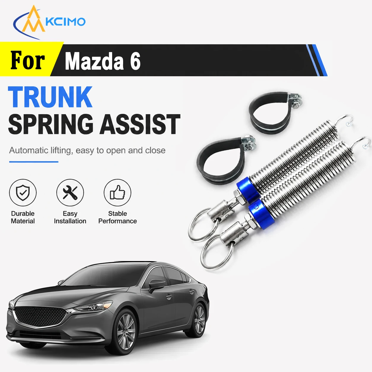 Heavy Duty Boot Spring For Mazda 6 Rear Trunk Lid Tailgate Hatch Lift Support Strut Damper Prop Rod Replacement Parts