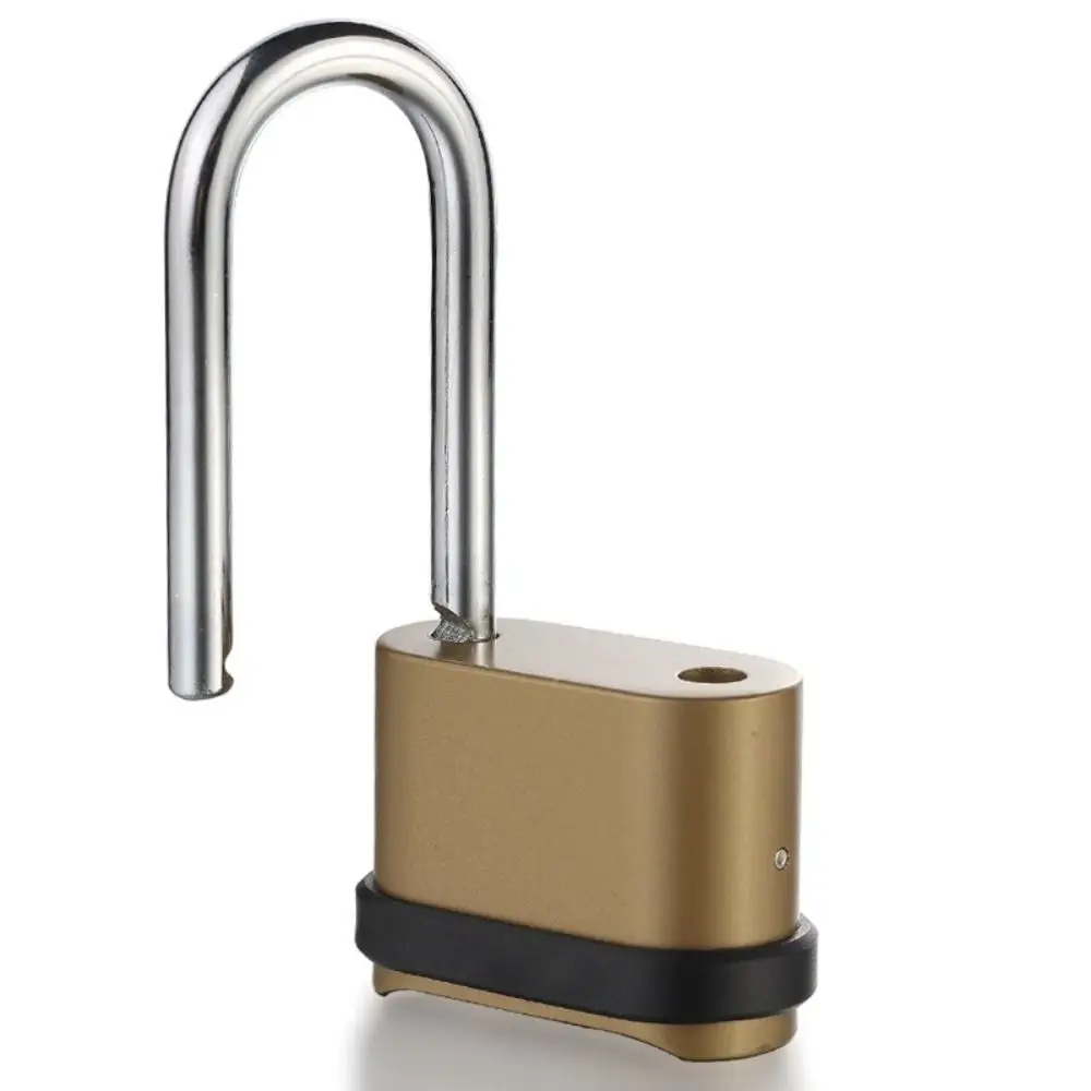 Zinc Alloy Combination Padlock Waterproof 4 Digit Number Padlock Hardware Rustproof Sturdy Design Password Code Lock