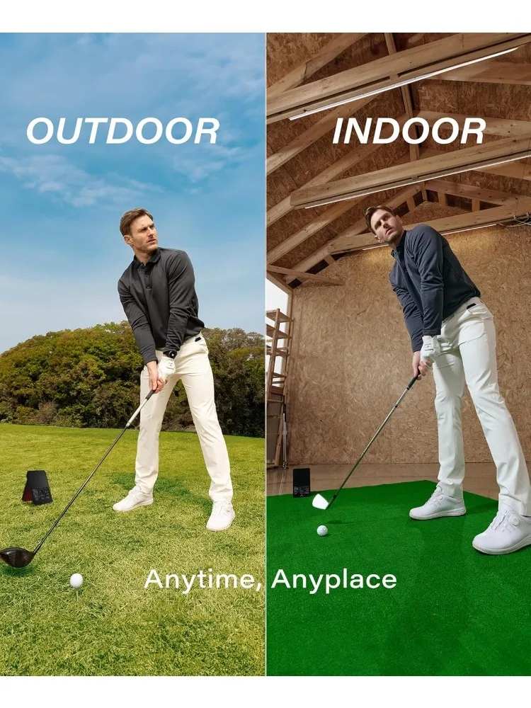 جهاز مراقبة إطلاق الجولف Swing Trainers-SC4 PRO ومحاكي نطاق القيادة ثلاثي الأبعاد للاستخدام الداخلي والخارجي | محلل أرجوحة الجولف المحمول