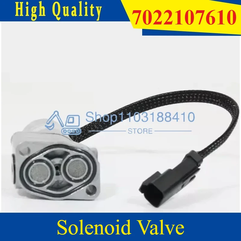 

702-21-07610 7022107610 New High Quality Solenoid Valve for Komatsu PC130-8 PC200-8 PC300-8 Excavator