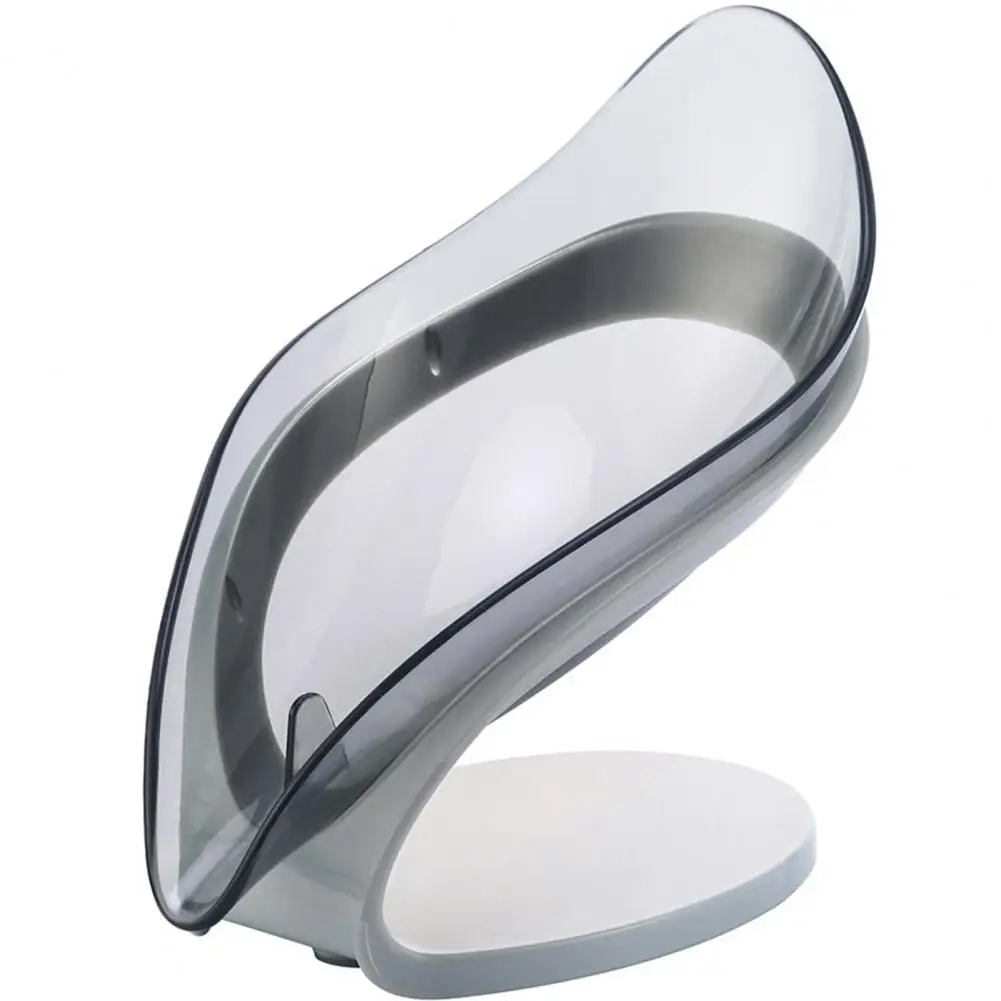 Bathroom Soap Dish Stable Soap Dish Leaf Shape Soap Dish for Bathroom Kitchen Sink Non-slip Easy to Clean Soap Holder