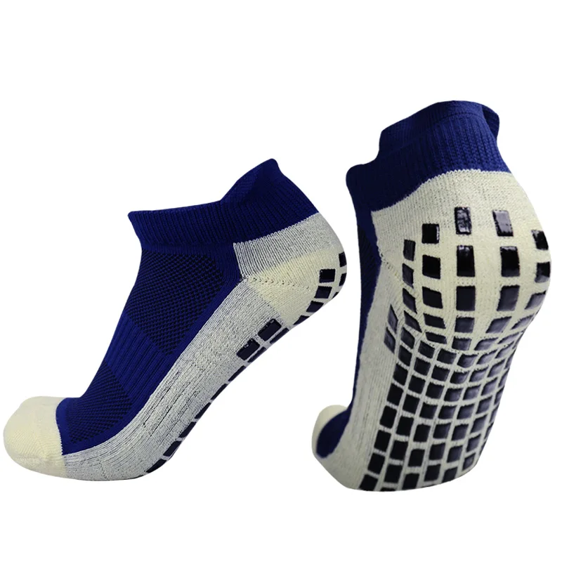 New Training  Slip Resistant Silicone Soccer Socks Breathable Outdoor Short Sports Men Women Football Socks