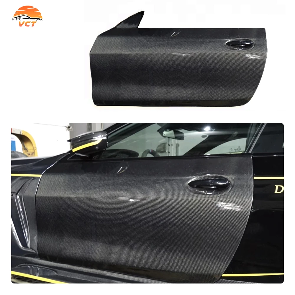 G80 G82 Dry Carbon Fiber Doors Auto Body Systems Upgrade Car Accessories Auto Performance Parts Doors for  M4 G82 M3 G80
