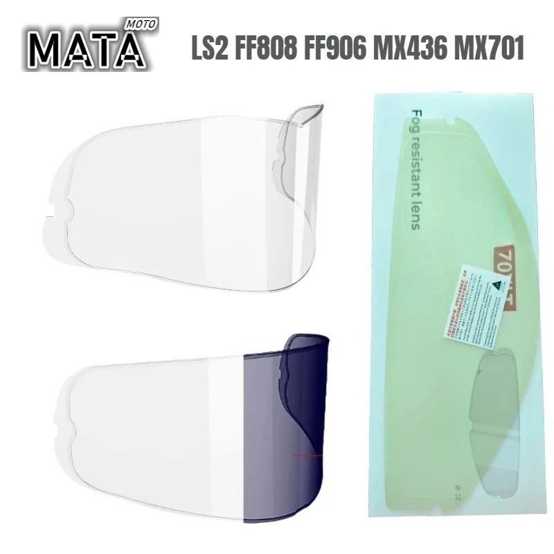 

Motorcycle Helmet Visor Film Anti Fog for LS2 FF808 FF906 MX436 MX701 Lens Anti Fog Film Motorcycle Helmet Accessories
