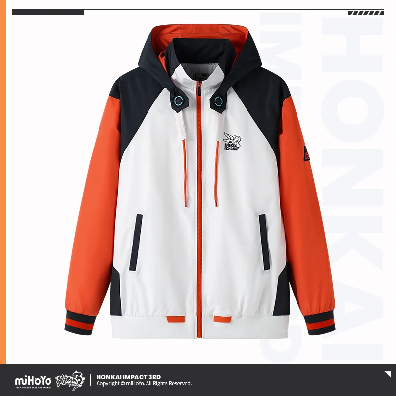 

in Presale MiHoYo Official Genuine Honkai Impact 3 Kiana Kaslana Doujin Reburn Jacket Coat Couple Lost Traveler Reset Version